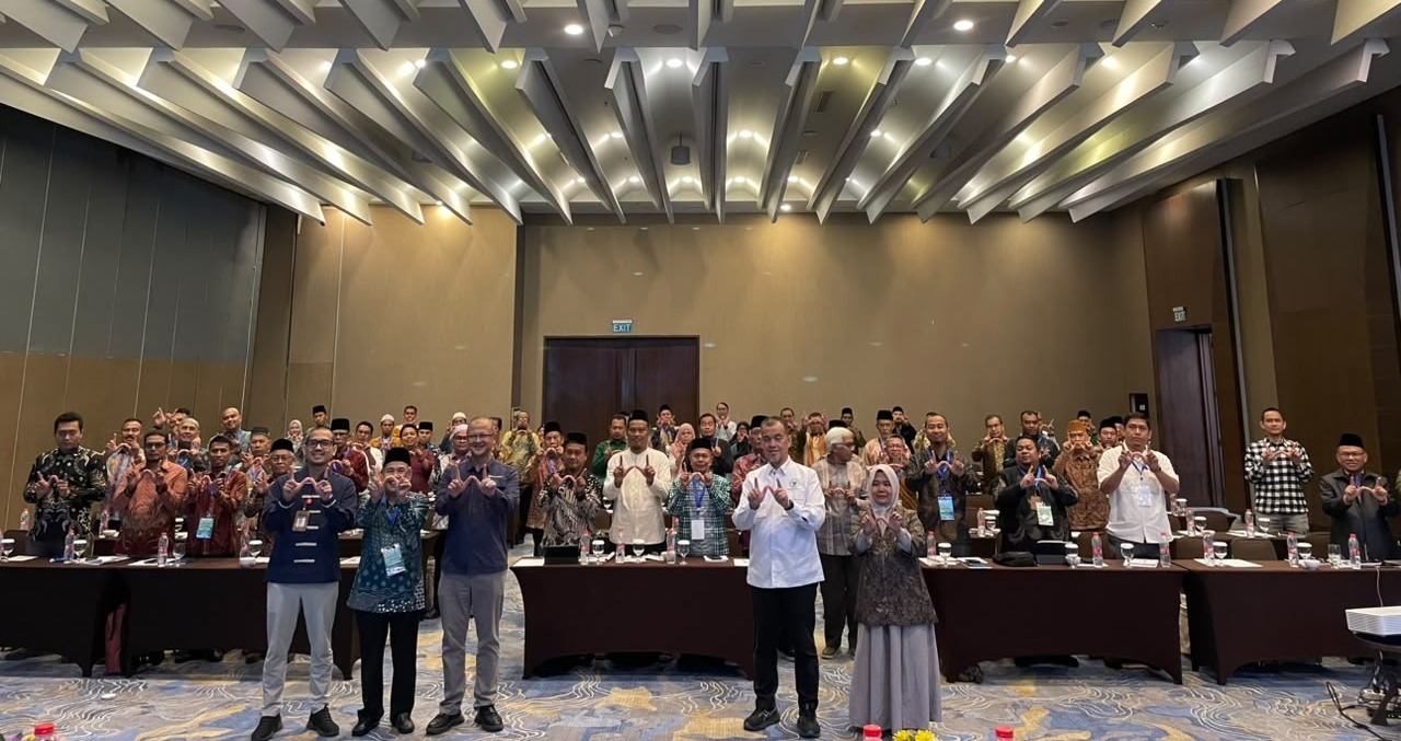 Dokumentasi kegiatan Trainer of Trainers nazhir wakaf ANI Sumatera Utara bersama Bank Indonesia di Hotel Santika Premiere Dyandra Medan